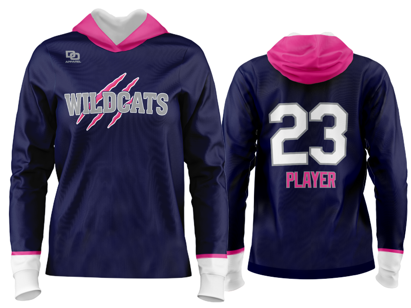 Custom Team Hoodie - Navy
