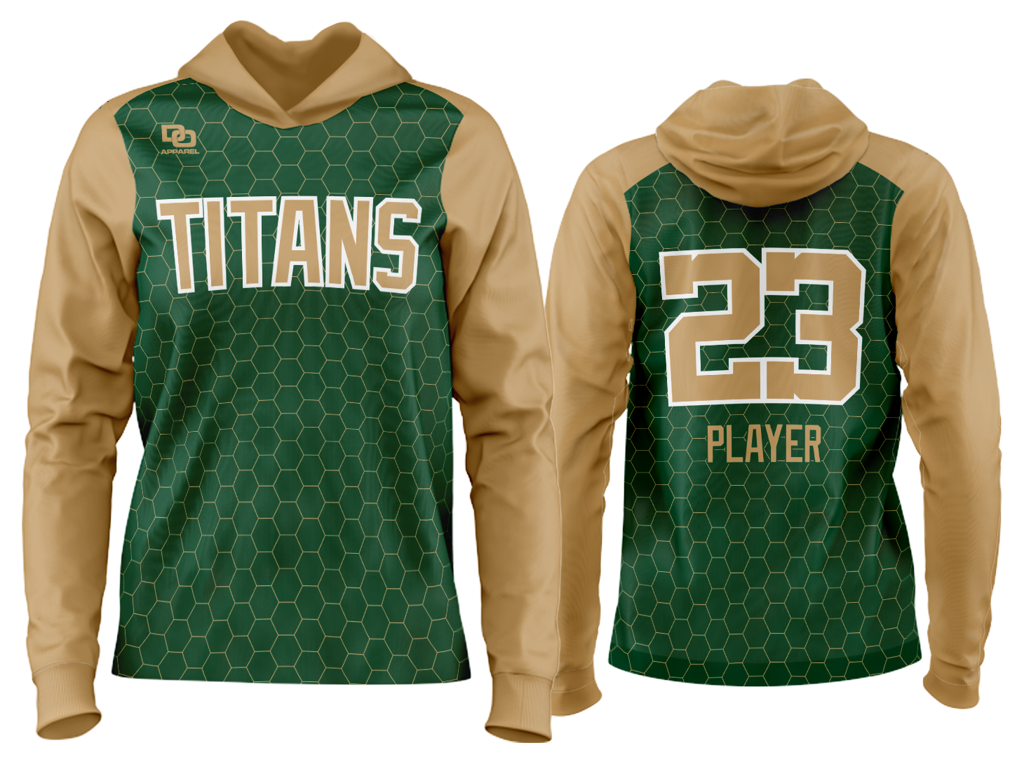 Custom Team Hoodie - Green