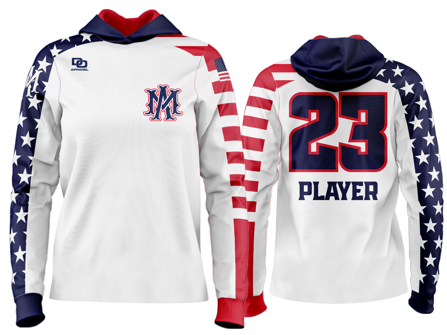 Custom Team Hoodie - USA