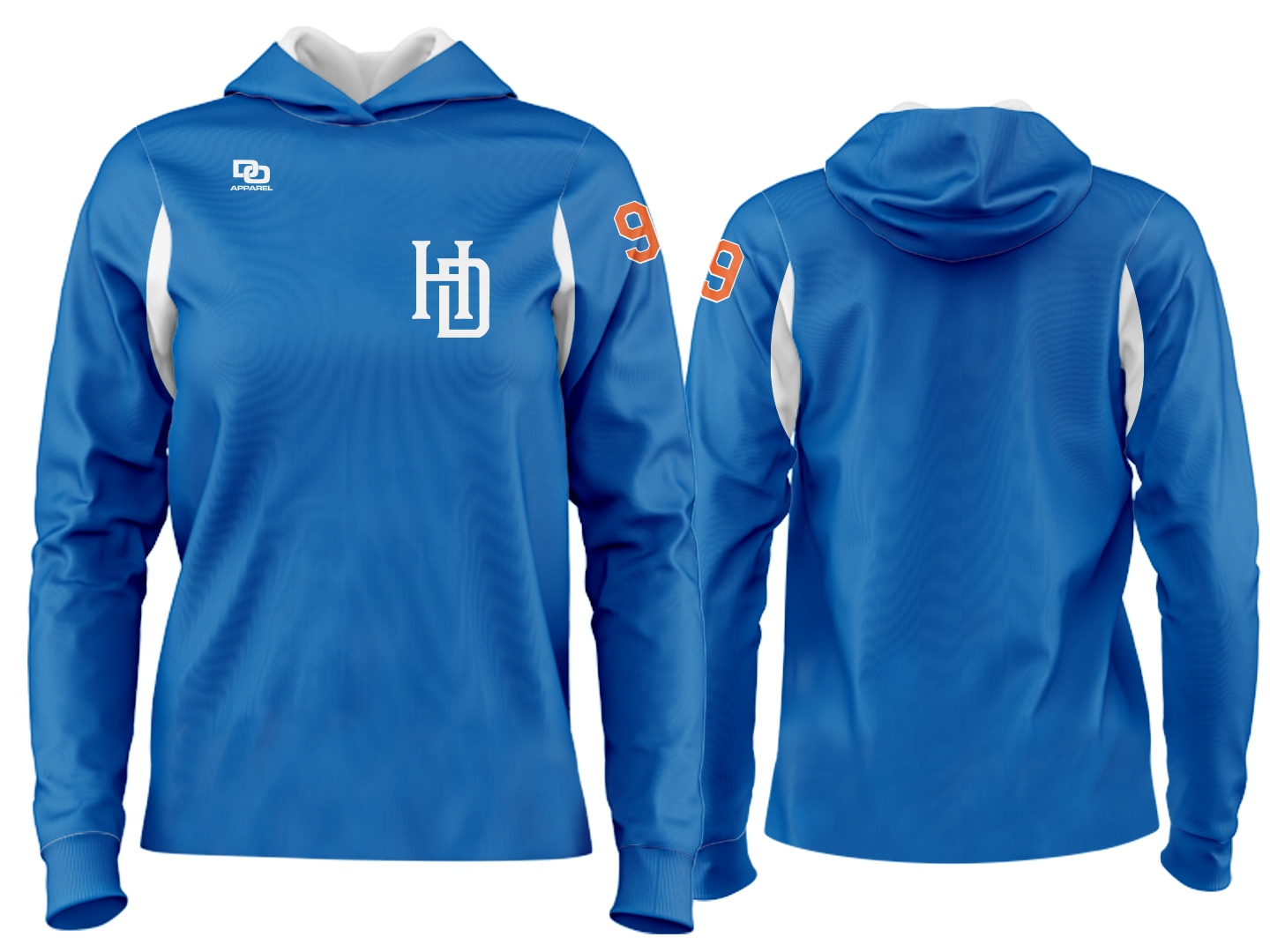Custom Team Hoodie - Royal LAD