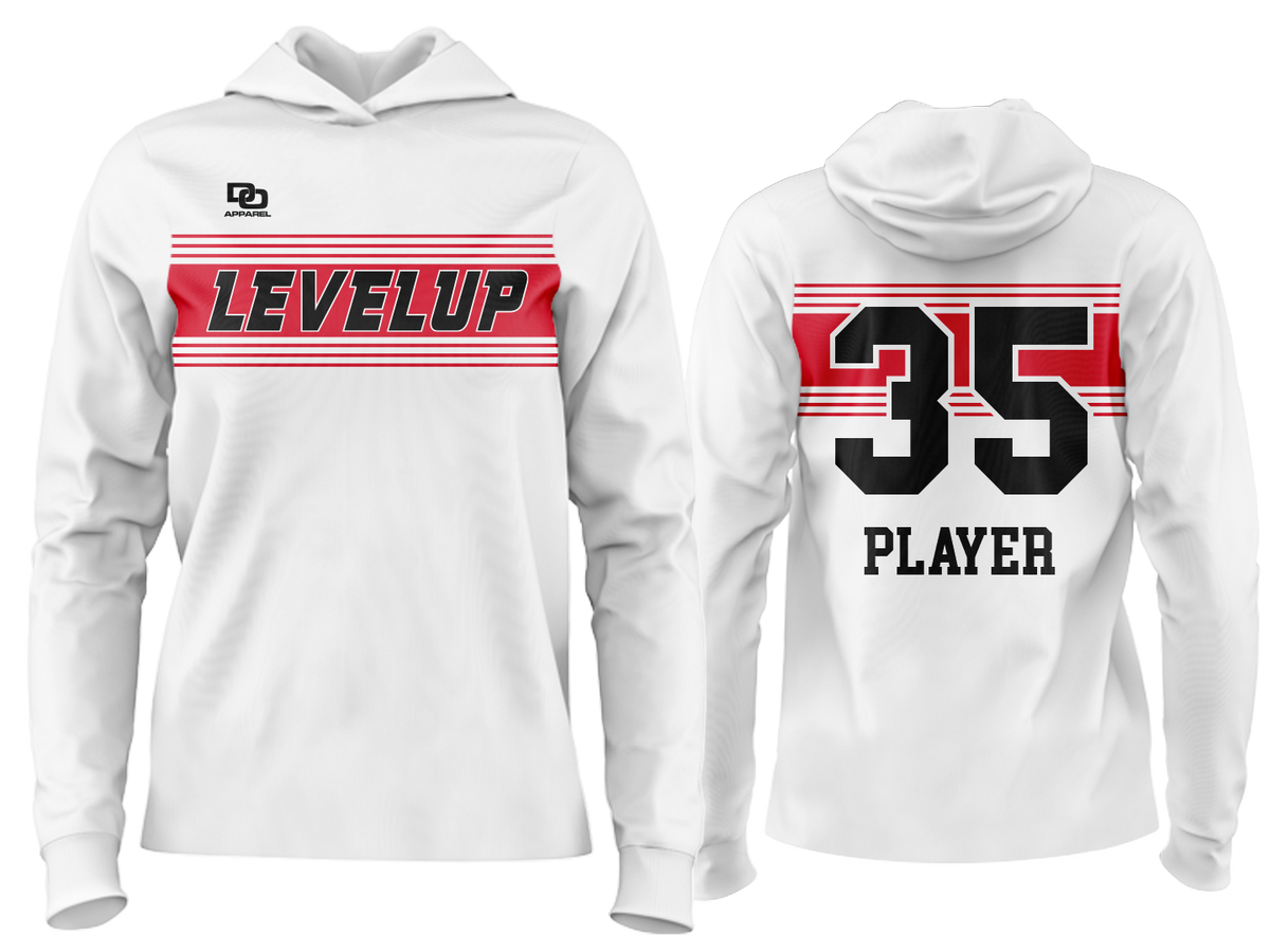 Custom Team Hoodie - White Alt