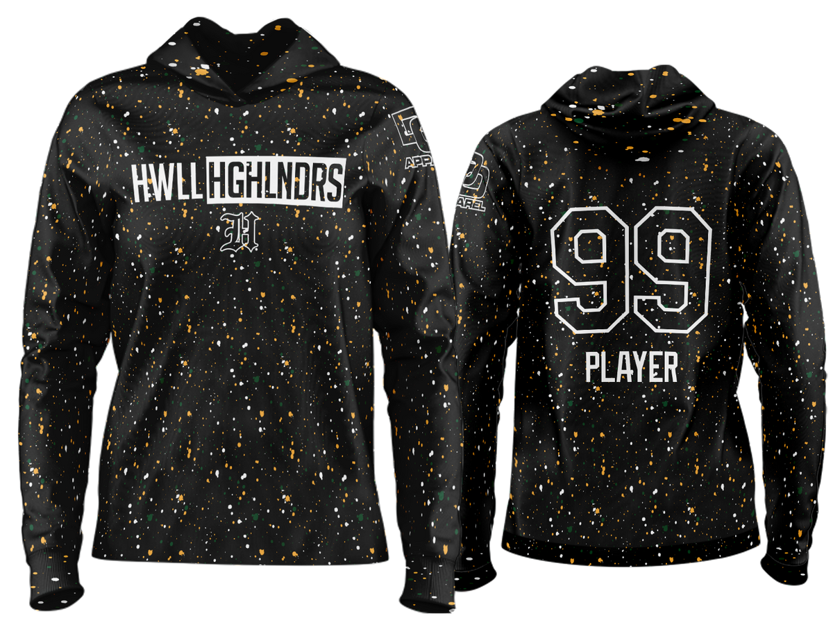 Custom Team Hoodie - Xmas Splatter