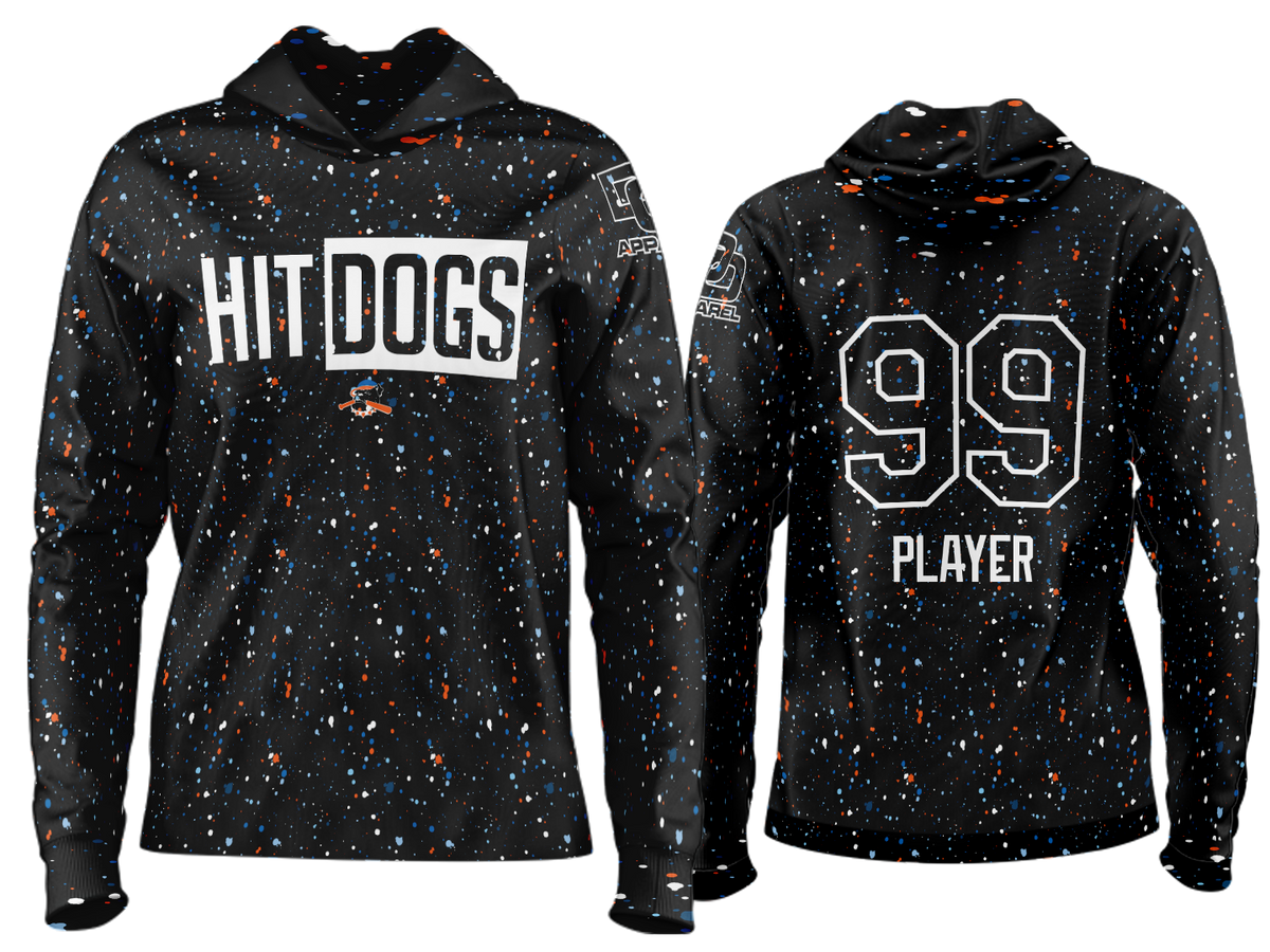 Custom Team Hoodie - Xmas Splatter
