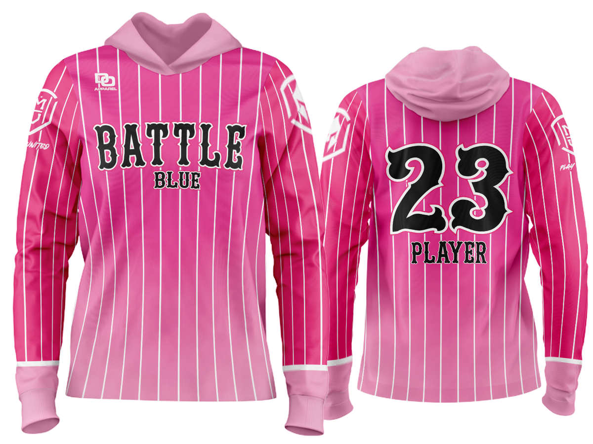 Custom Team Hoodie - BCA Pinstripe