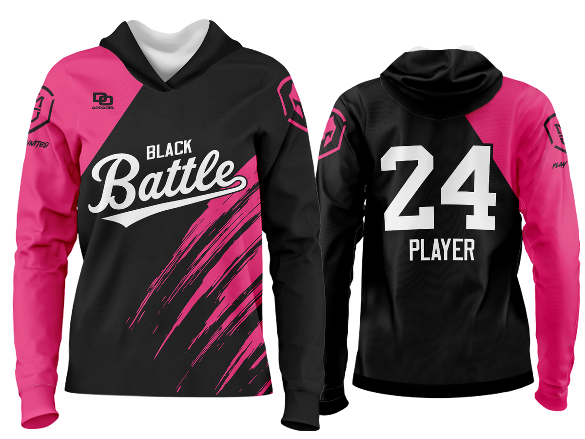 Custom Team Hoodie - BCA Black/Pink