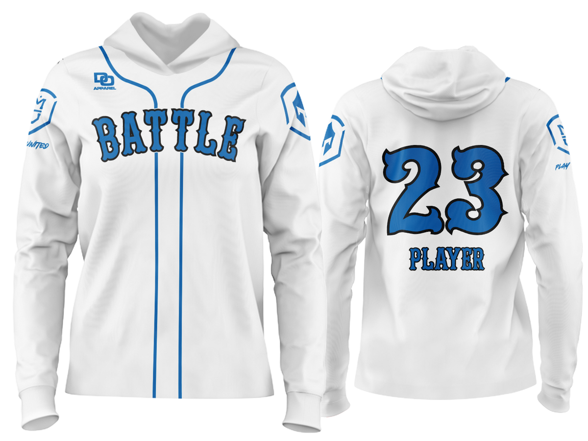 Custom Team Hoodie - BOS White