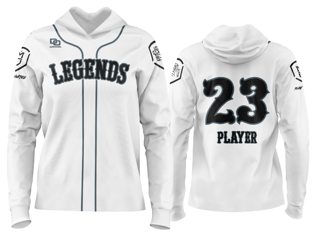 Custom Team Hoodie - Boston White