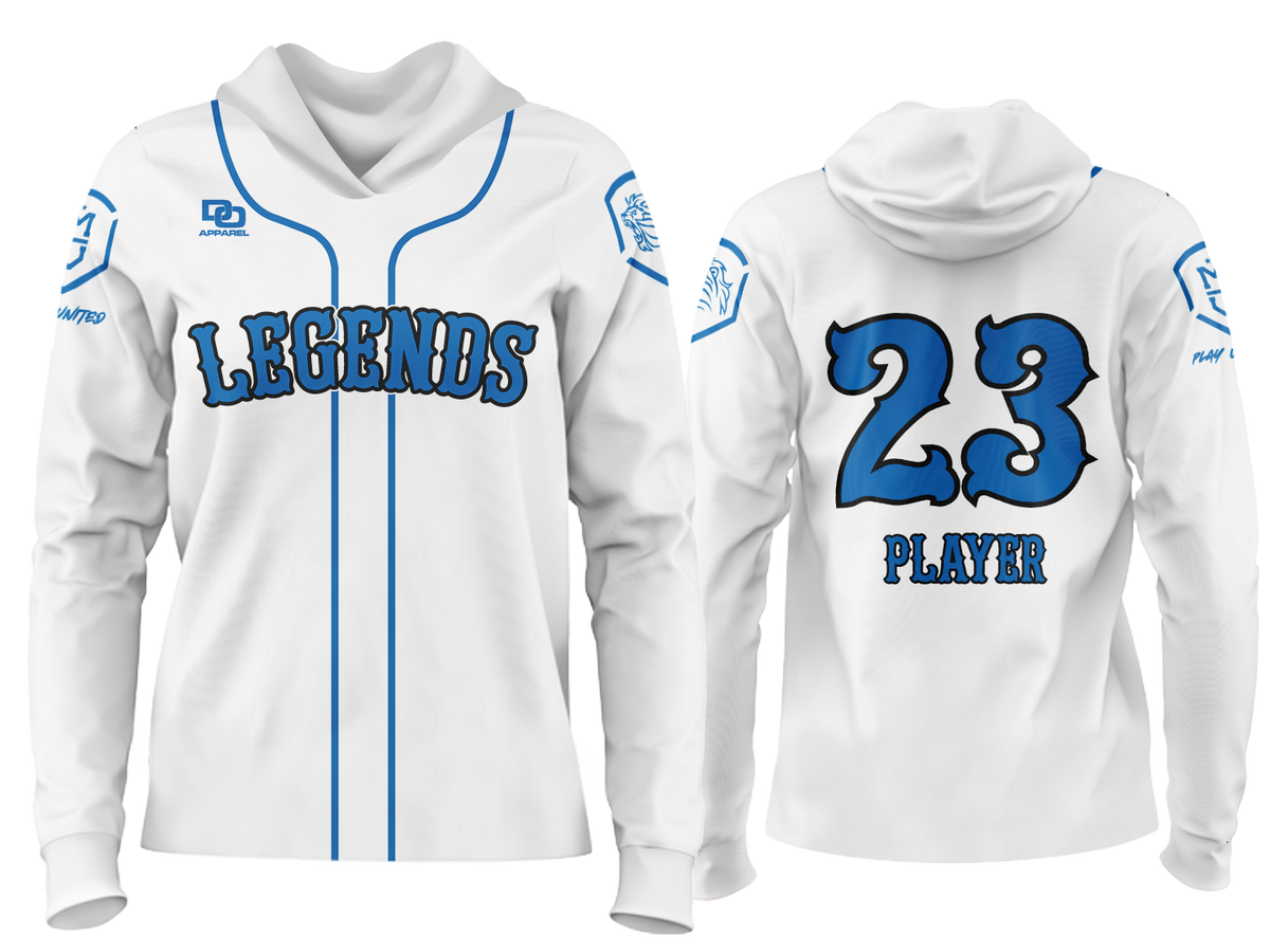 Custom Team Hoodie - BOS White