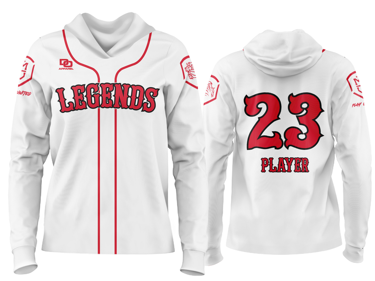Custom Team Hoodie - BOS White