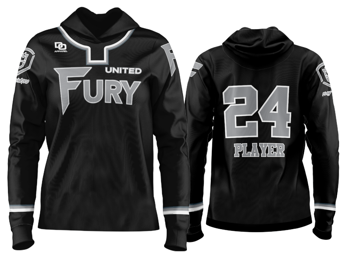 Custom Team Hoodie - Black/Gray