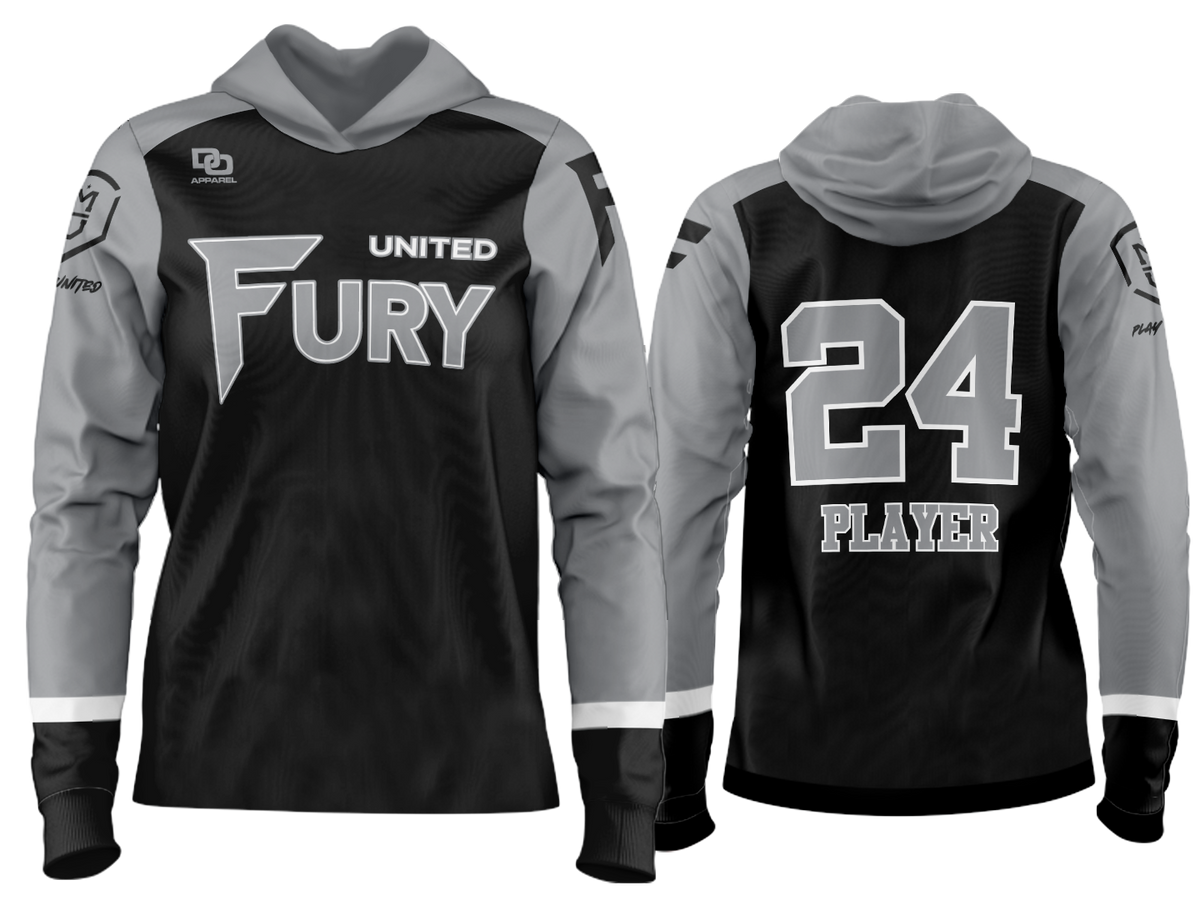 Custom Team Hoodie - Black ND