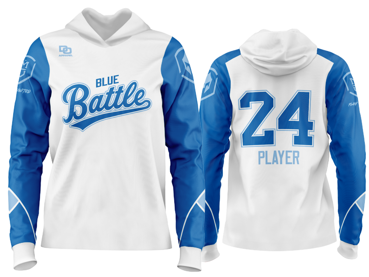 Custom Team Hoodie - Braves White