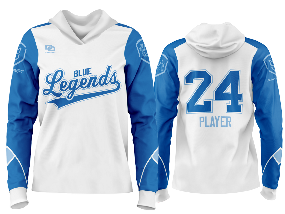 Custom Team Hoodie - Braves White