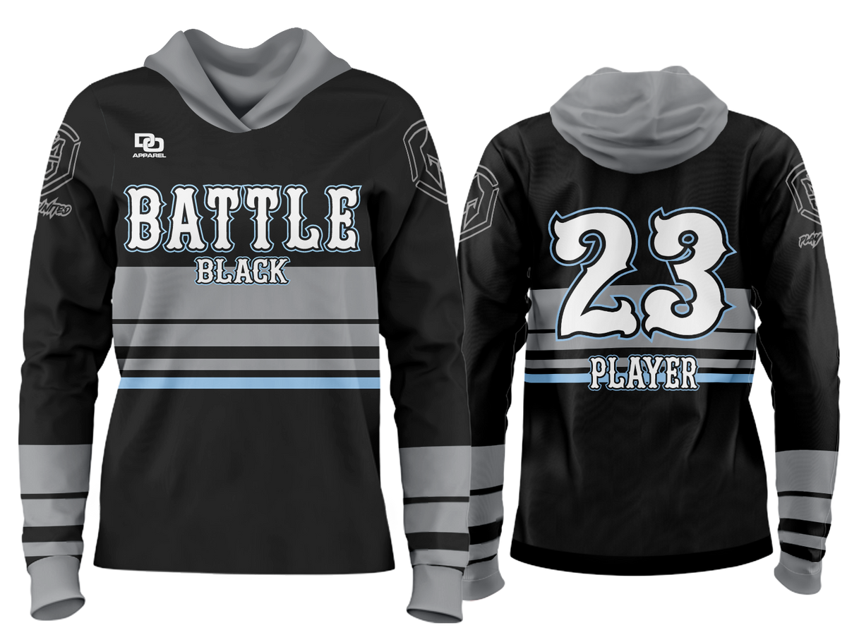 Custom Team Hoodie - Buzz Black