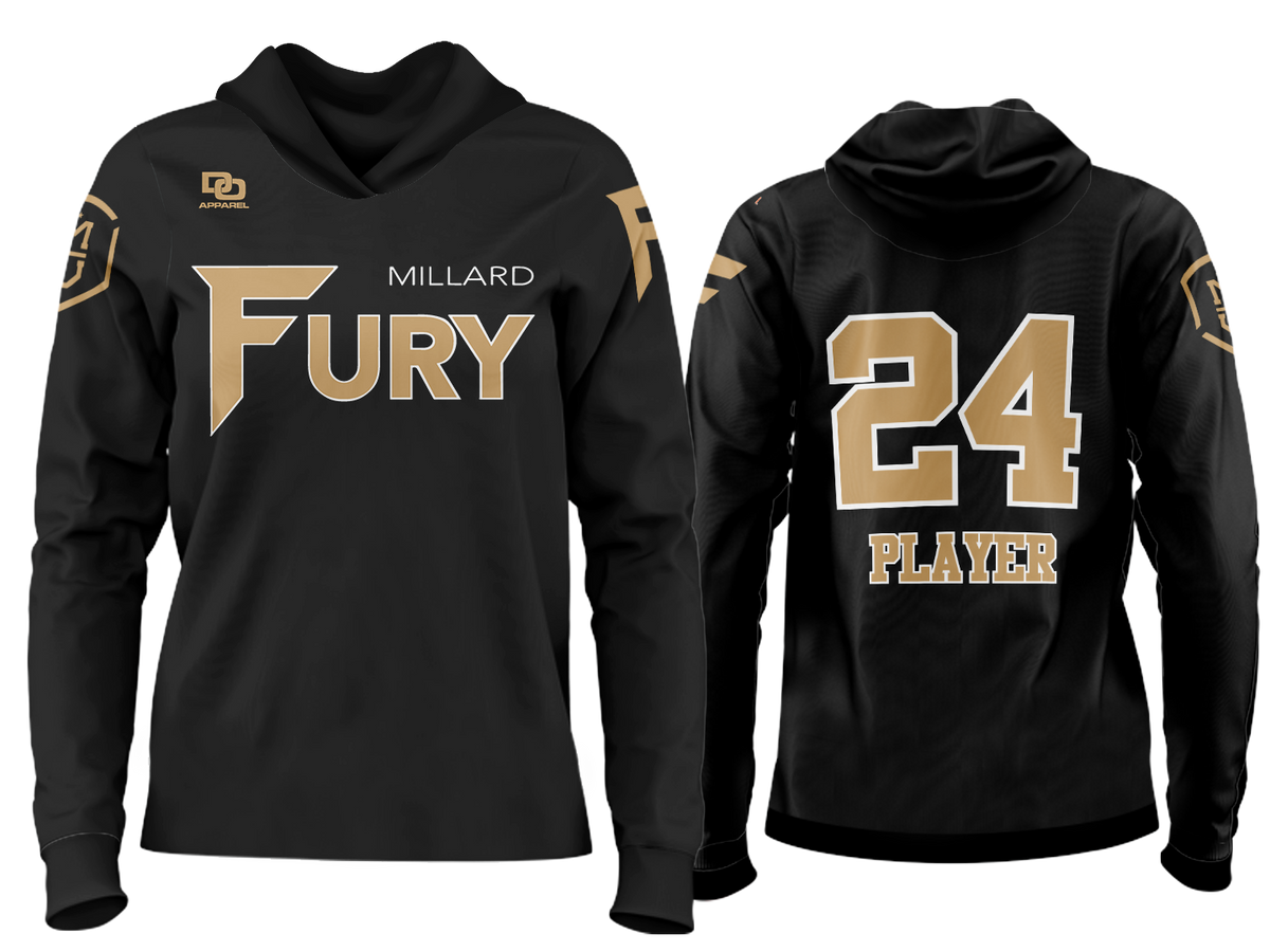Custom Team Hoodie - Clean Black