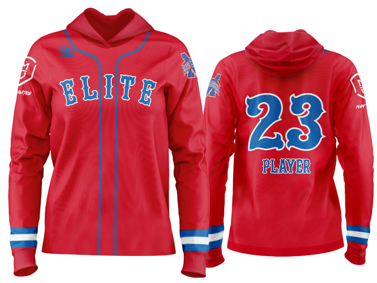 Custom Team Hoodie - Classic Red