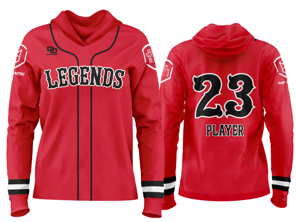 Custom Team Hoodie - Classic Red