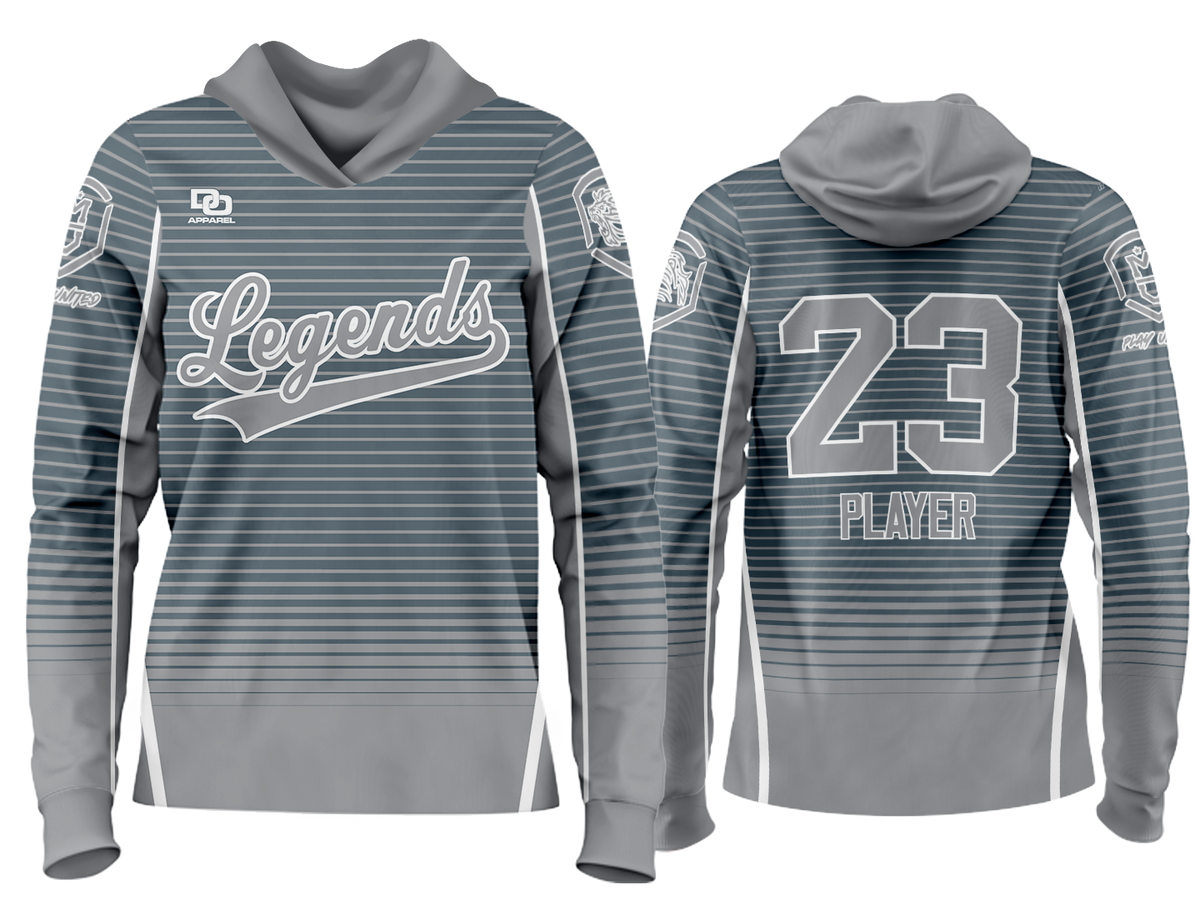 Custom Team Hoodie - MOD Grey 3
