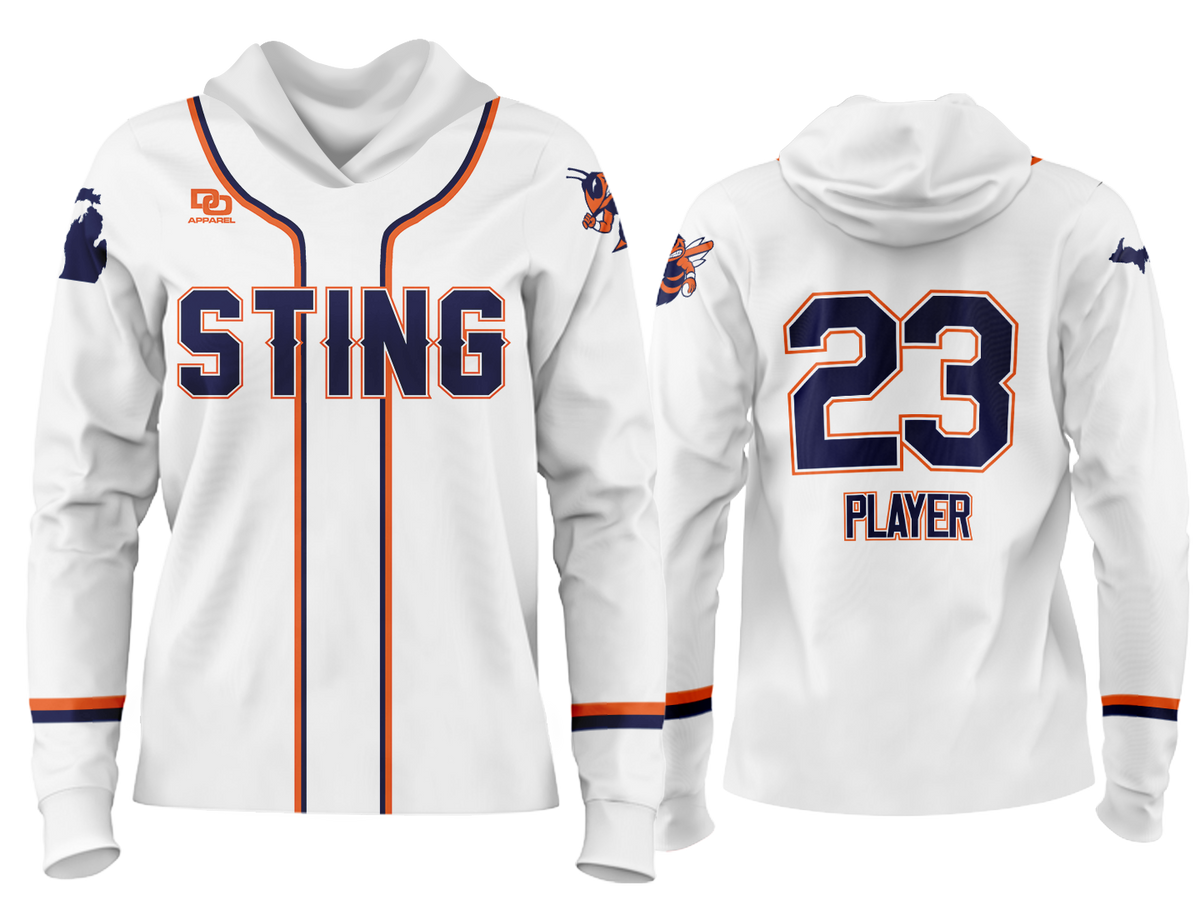 Custom Team Hoodie - Match White
