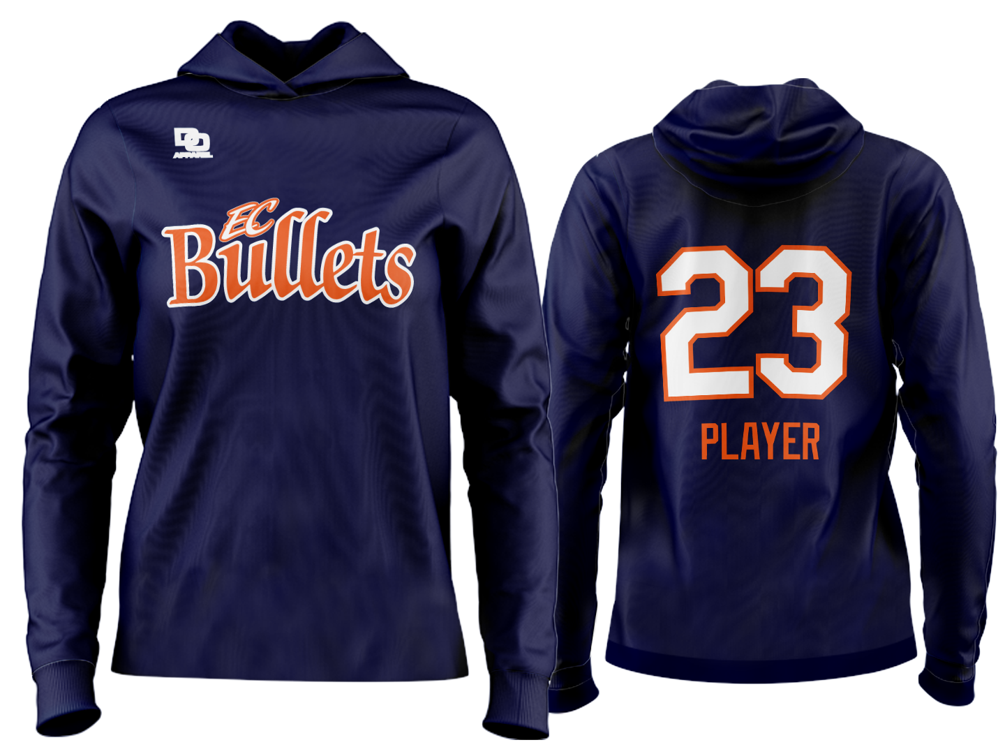 Custom Team Hoodie - Navy