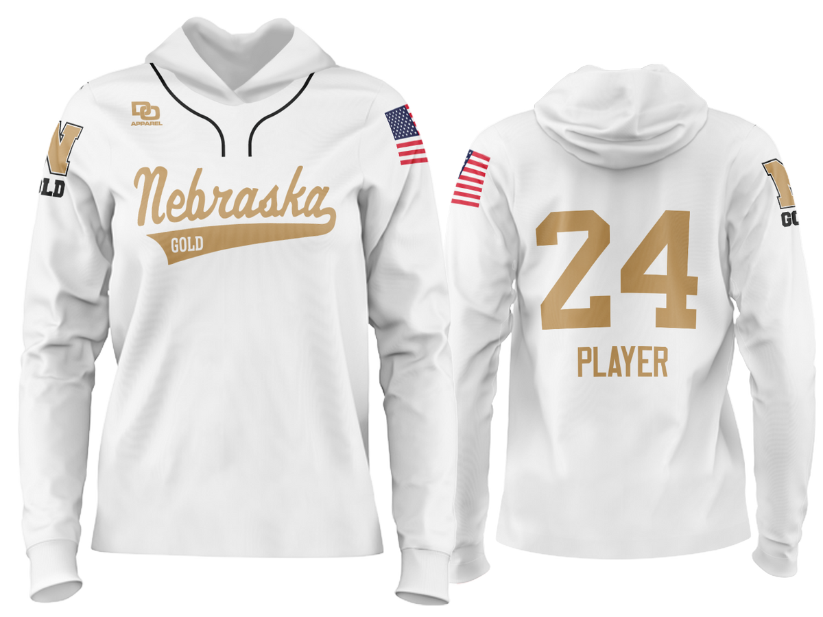 Custom Team Hoodie - OSU White