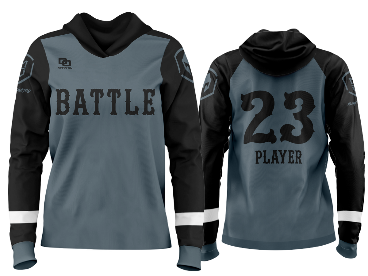 Custom Team Hoodie - Padres Charcoal