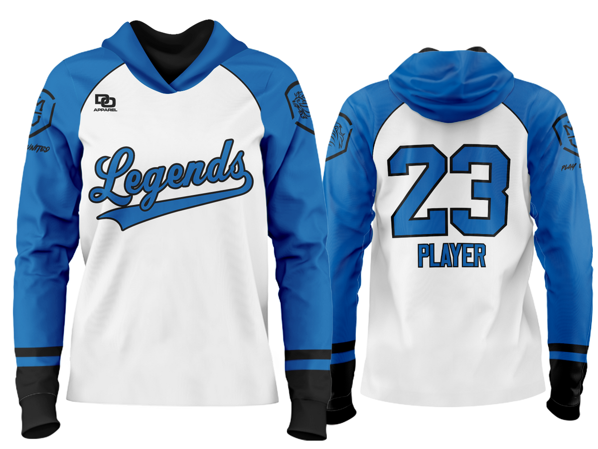 Custom Team Hoodie - RAG White