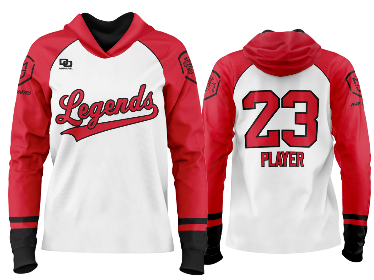 Custom Team Hoodie - RAG White