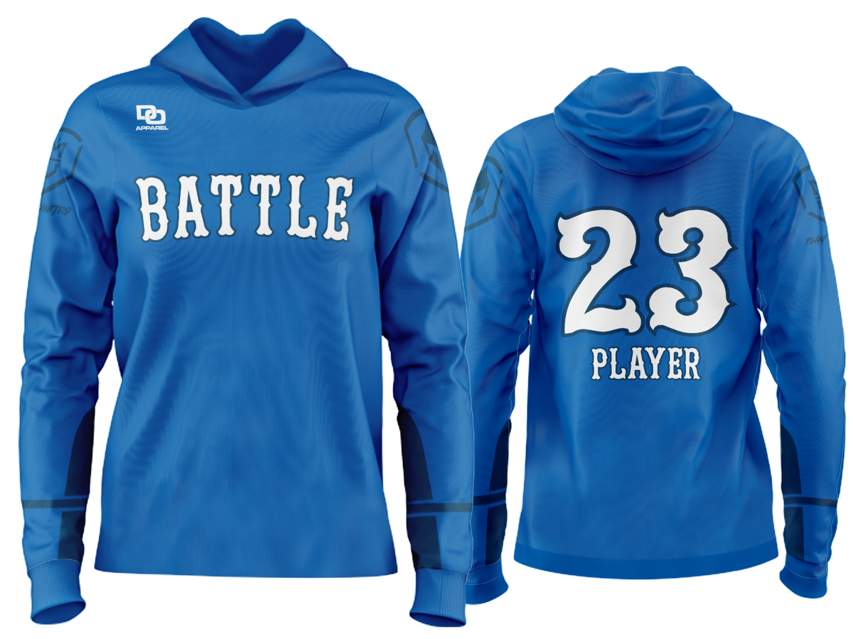 Custom Team Hoodie - Reds Royal