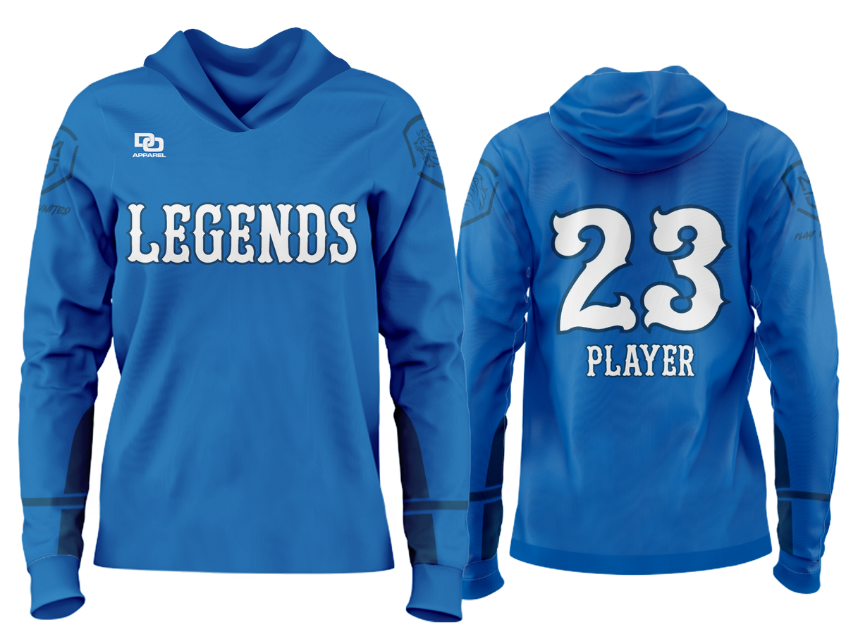 Custom Team Hoodie - Reds Royal