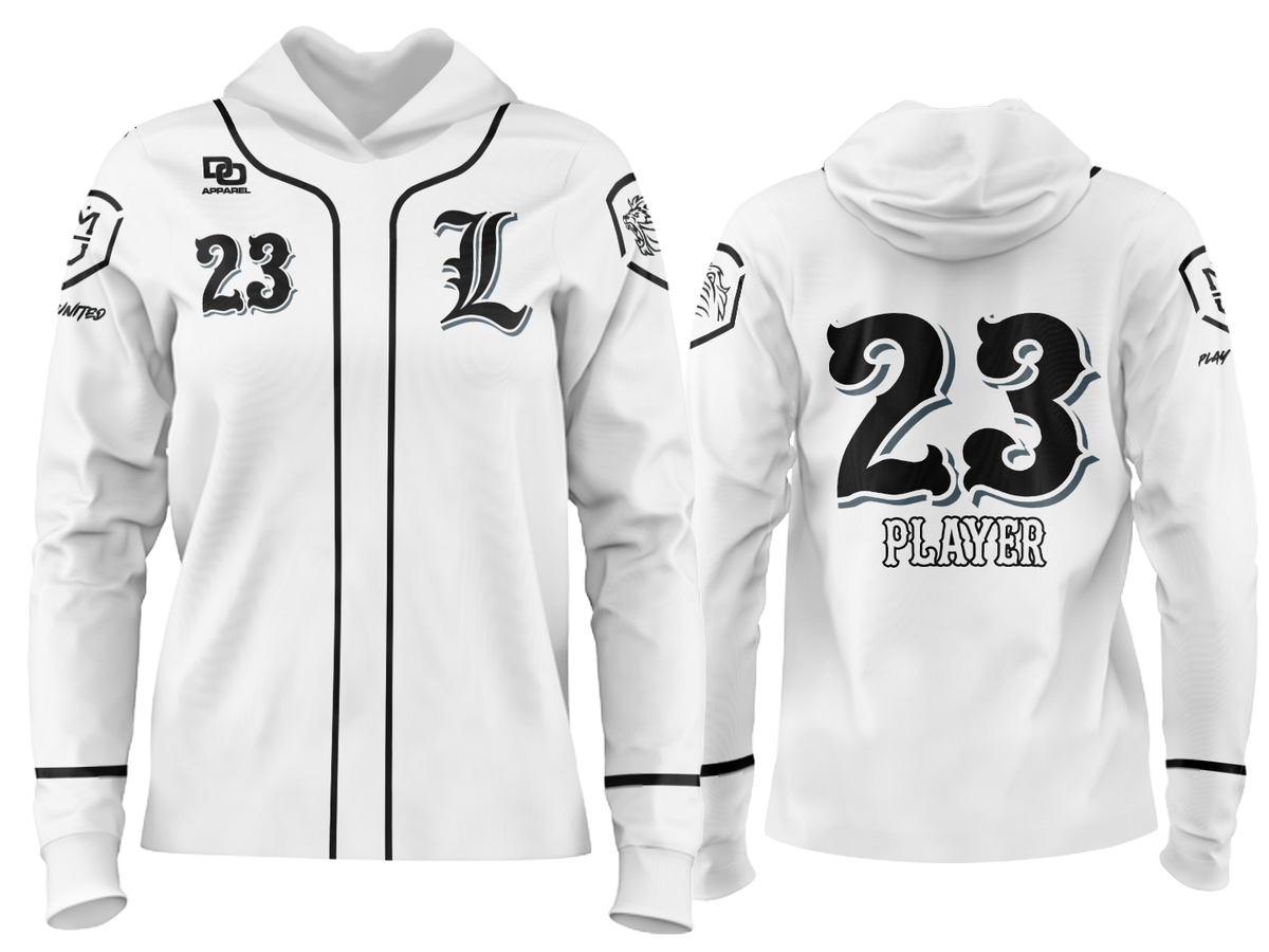 Custom Team Hoodie - Reds White TRD