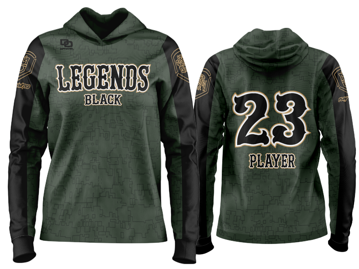 Custom Team Hoodie - STS Green Camo