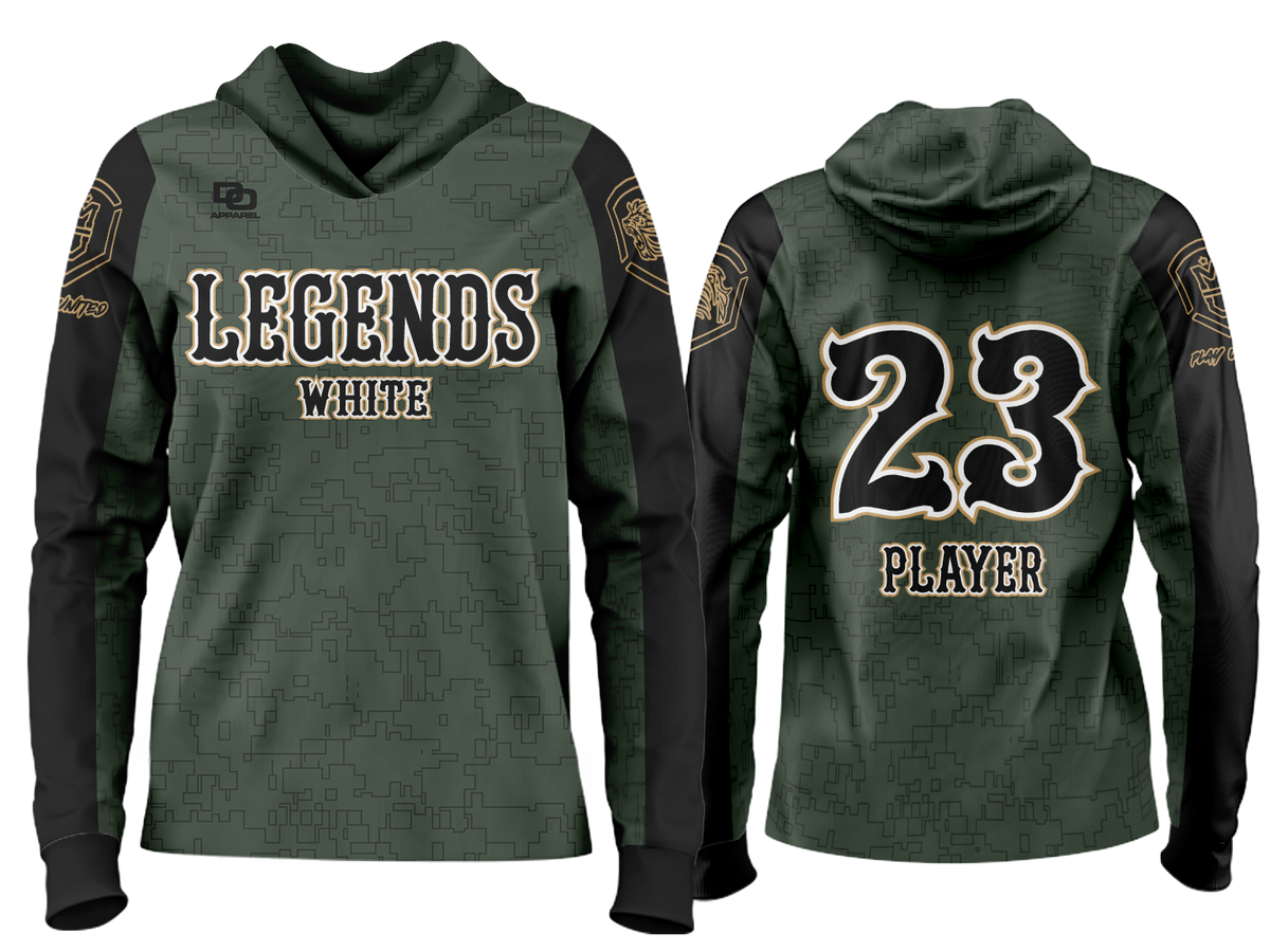 Custom Team Hoodie - STS Green Camo 6