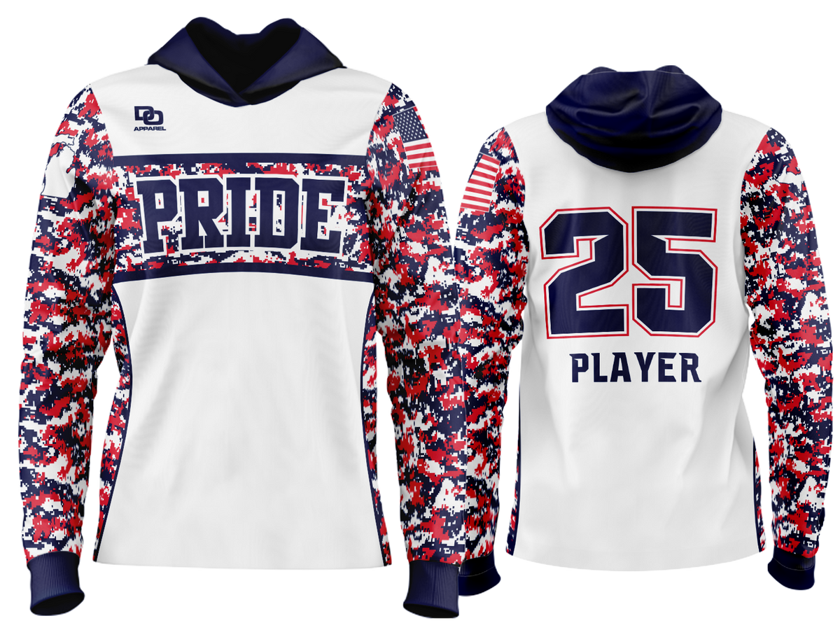 Custom Team Hoodie - White Camo