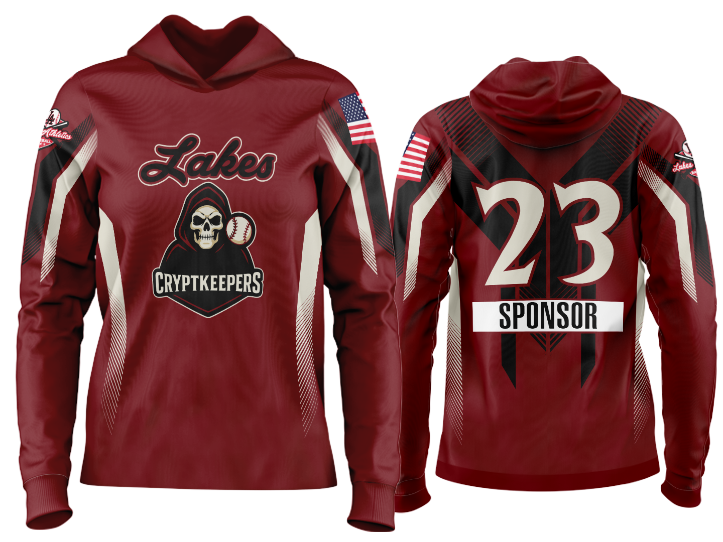 Custom Team Hoodie -Cryptkeepers