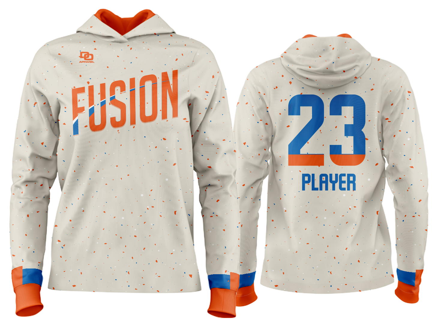 Custom Team Hoodie - LAD Ivory