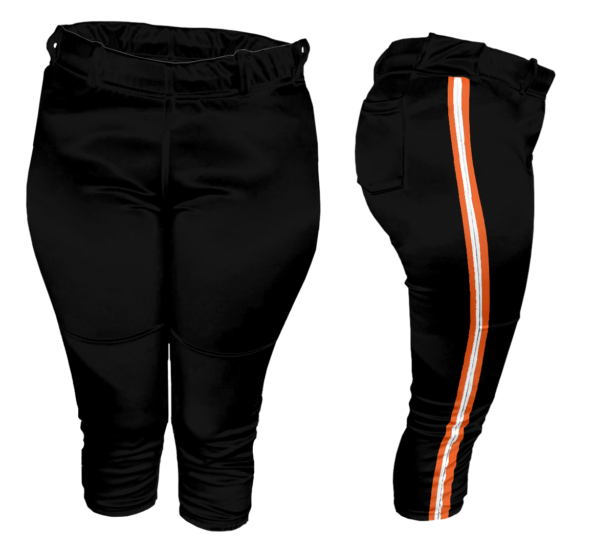 DO Custom Softball Pants - Black