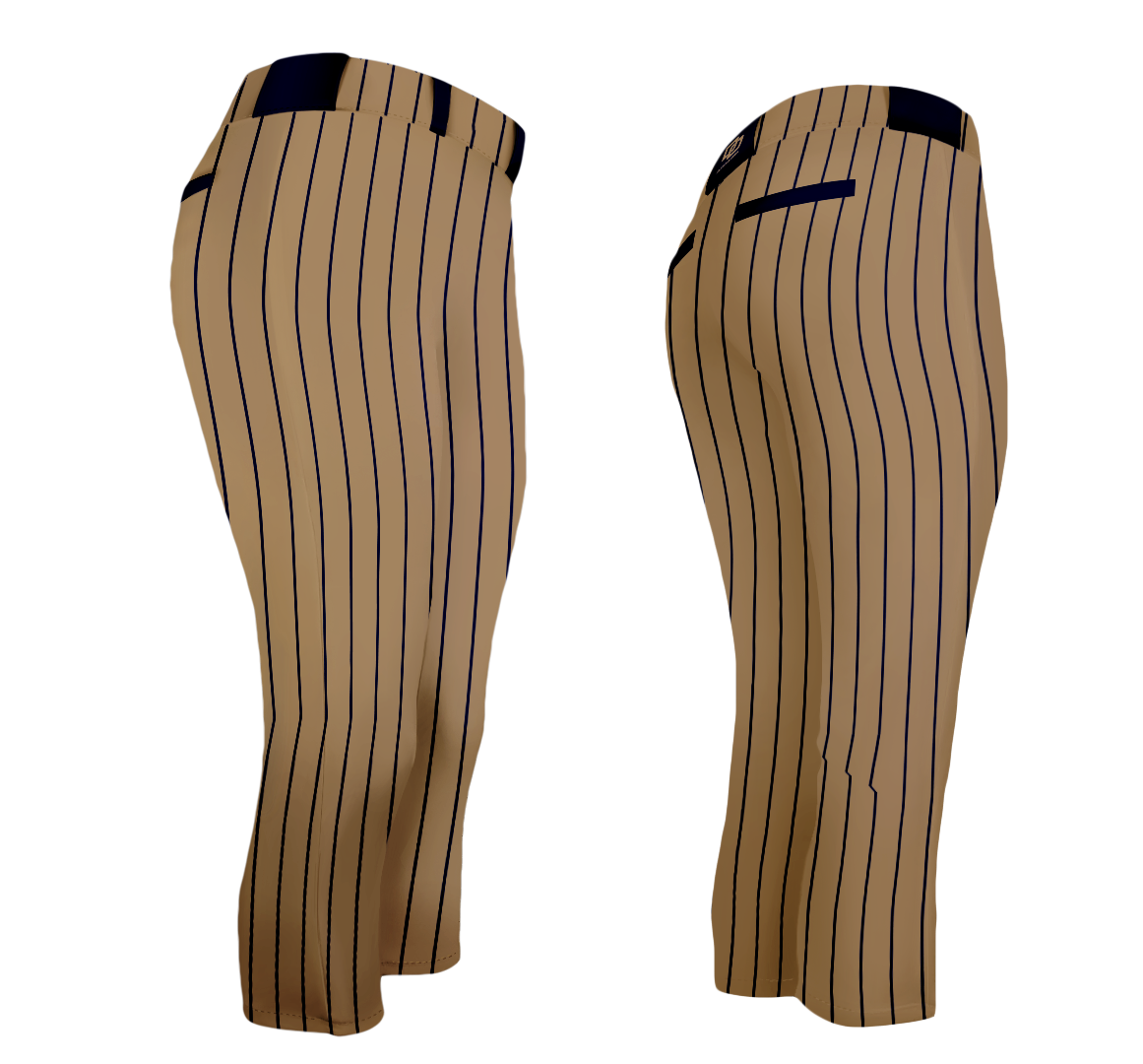 DO Custom Custom Softball Pants - Vegas Pinstripe