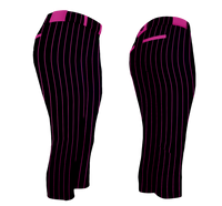 DO Custom Softball Pants - Black Pinstripe