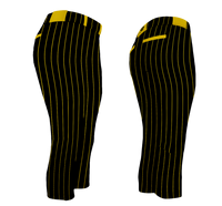 DO Custom Softball Pants - Black Pinstripe