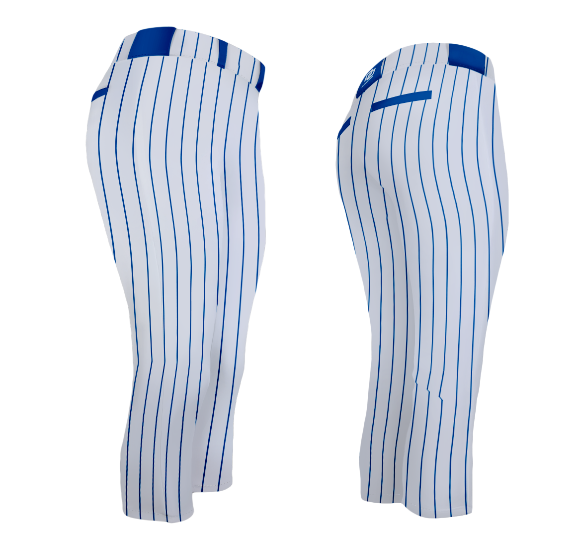 DO Custom Softball Pants - White Pinstripe