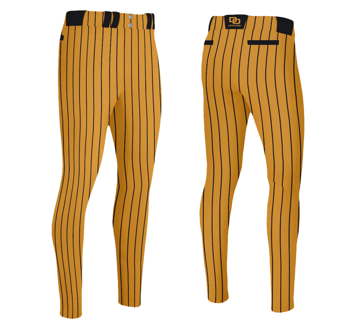 Custom Baseball Pant - Gold
