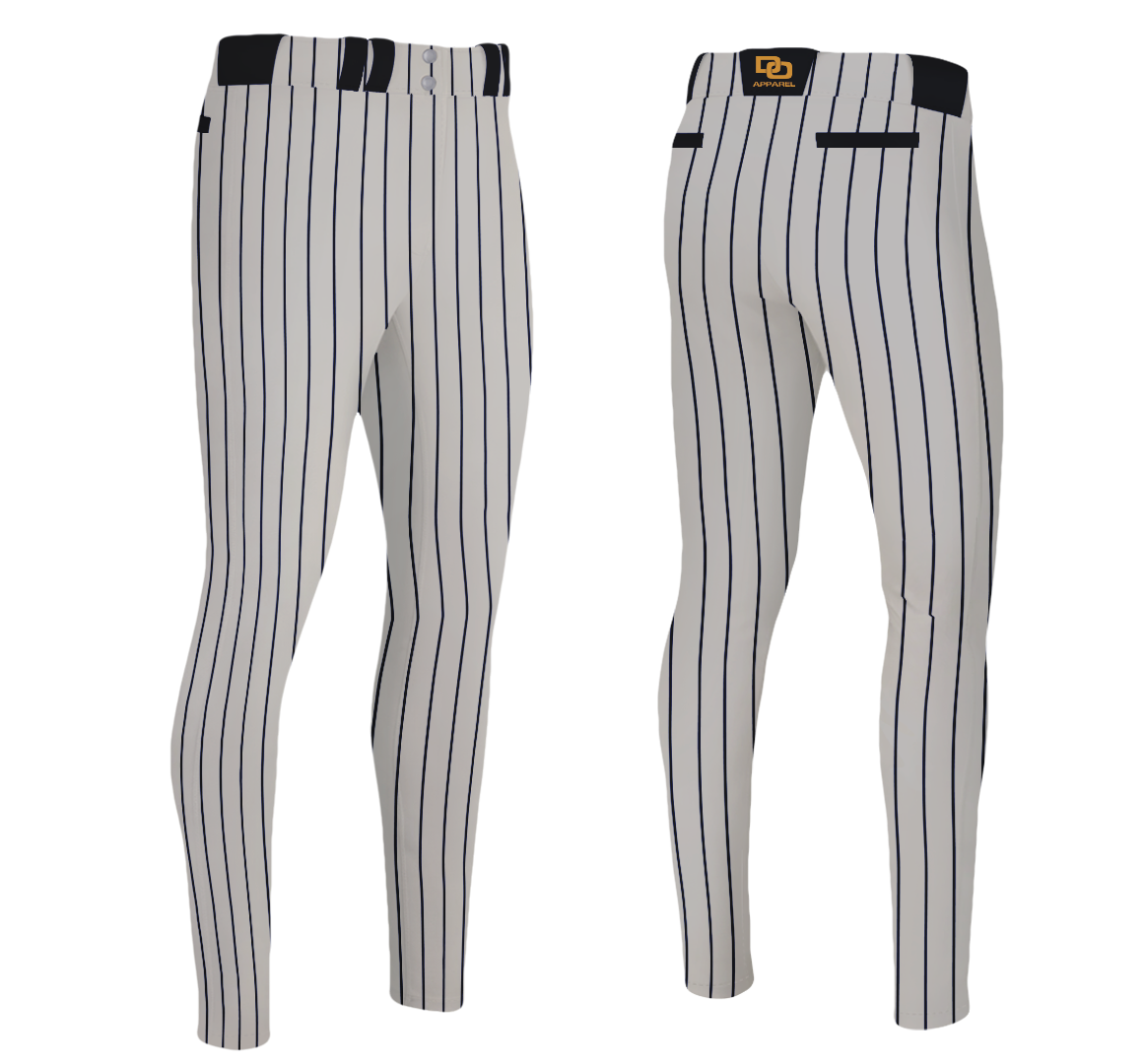 Custom Baseball Pant - White