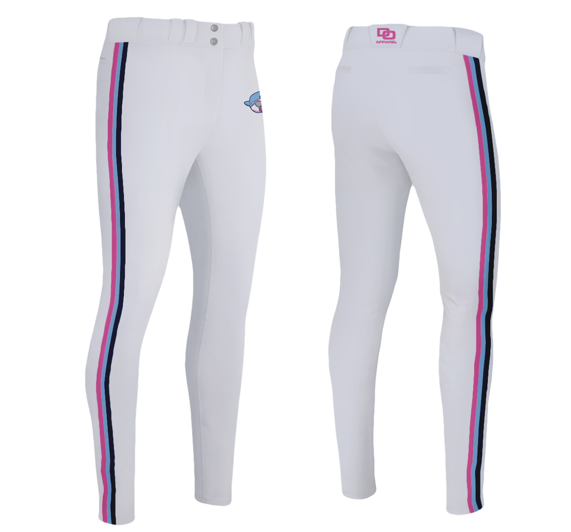 Custom Baseball Pant - White