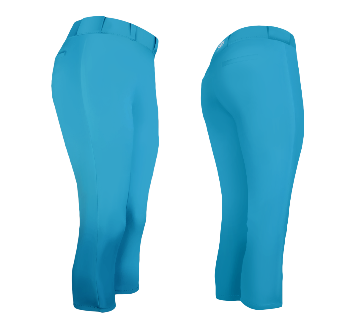 DO Custom Softball Pants - Cyan