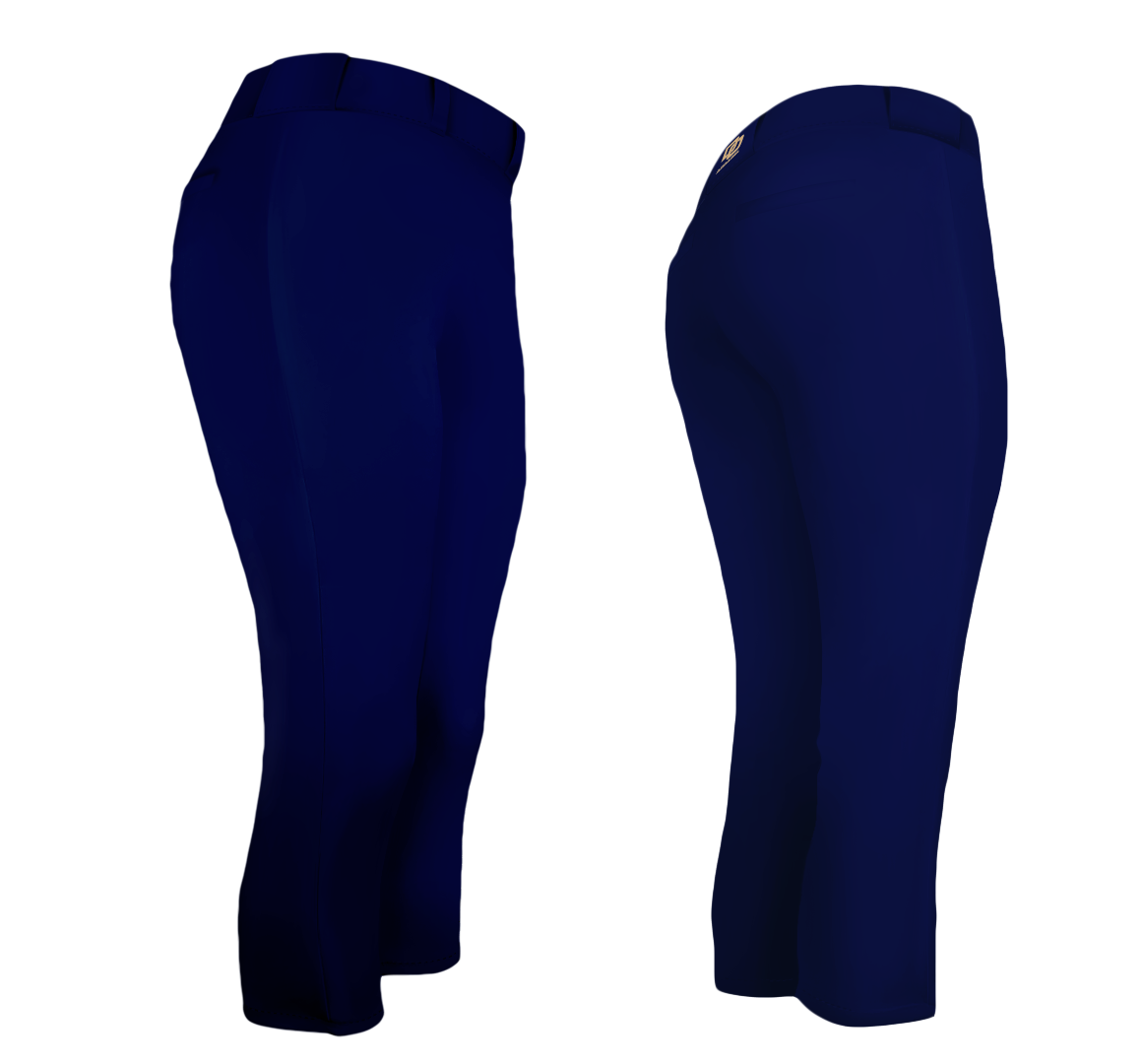 DO Custom Custom Softball Pants - Solid Navy