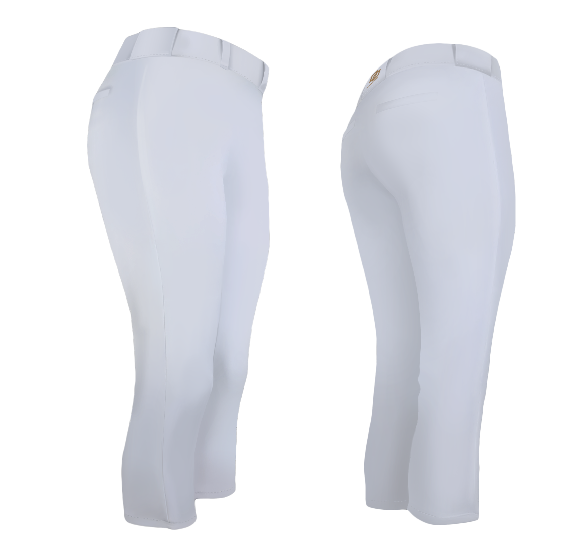 DO Custom Custom Softball Pants - Solid White