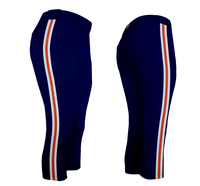 Custom Fastpitch Pants - 2027 Triple Piped Navy