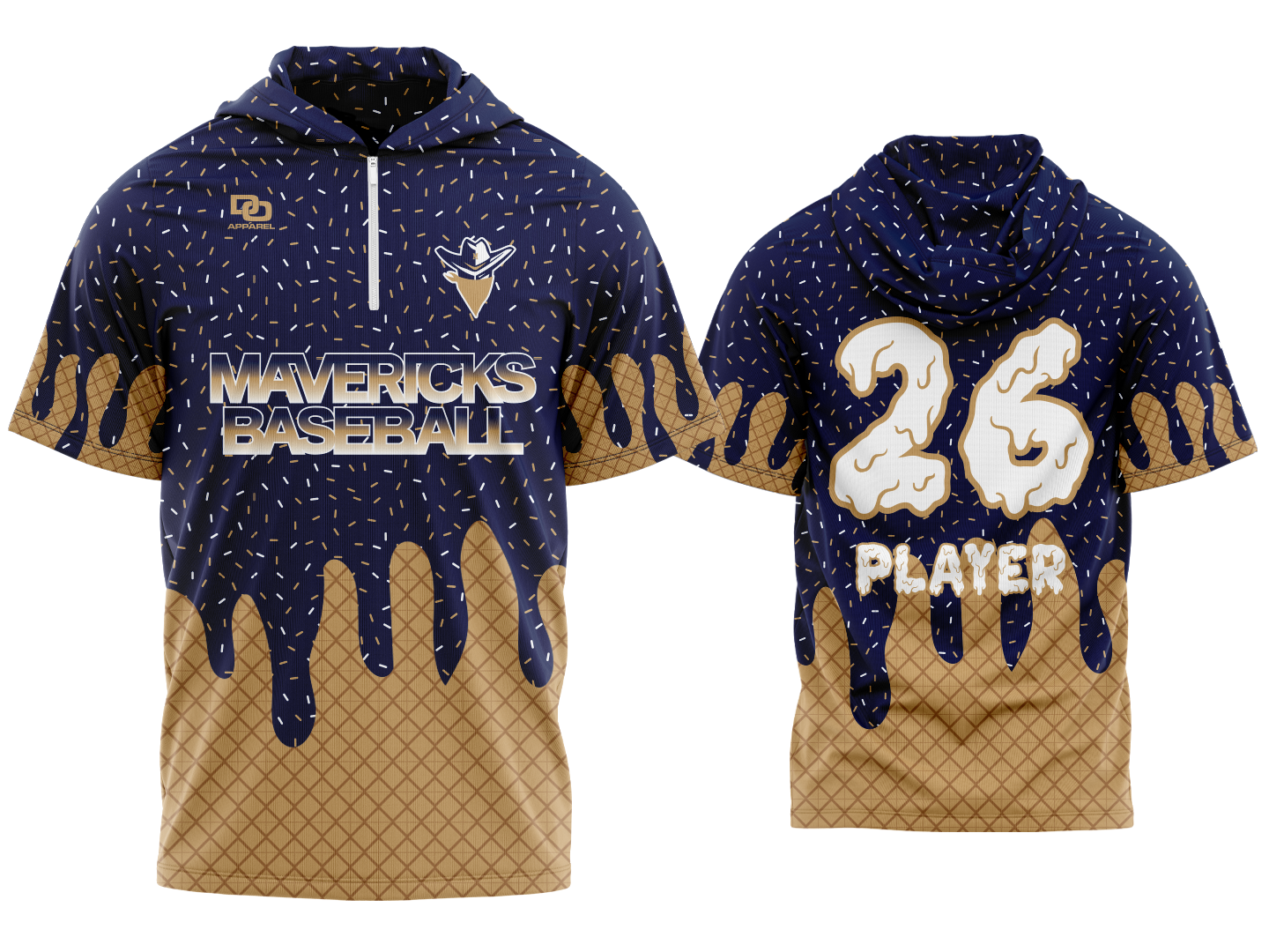 Custom QZ Hoodie SS - Drip