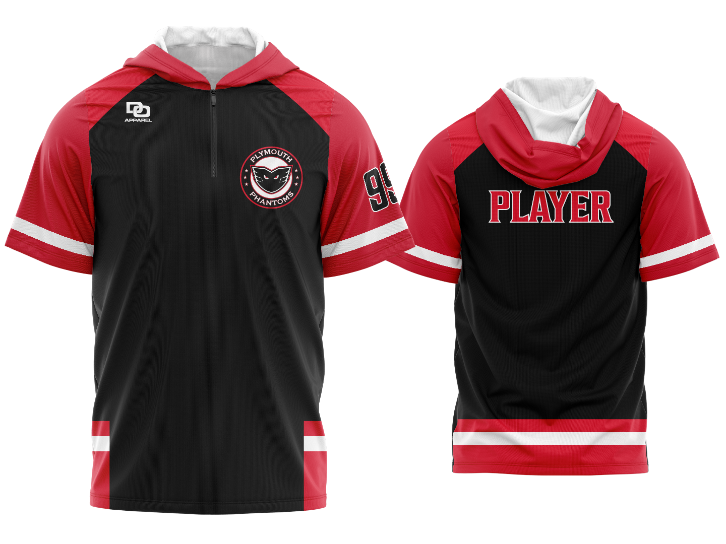 Custom Vapor Batting Jacket - Black